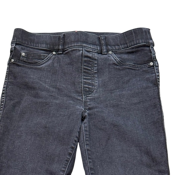 Spanx Black Denim Leggings Jeggings Size Medium - Picture 3 of 8